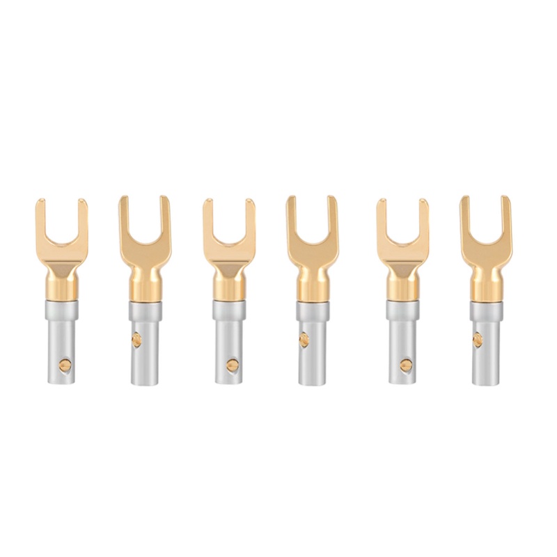 Body Jewelry 4 U - 6 Conectores de Cable para Altavoz