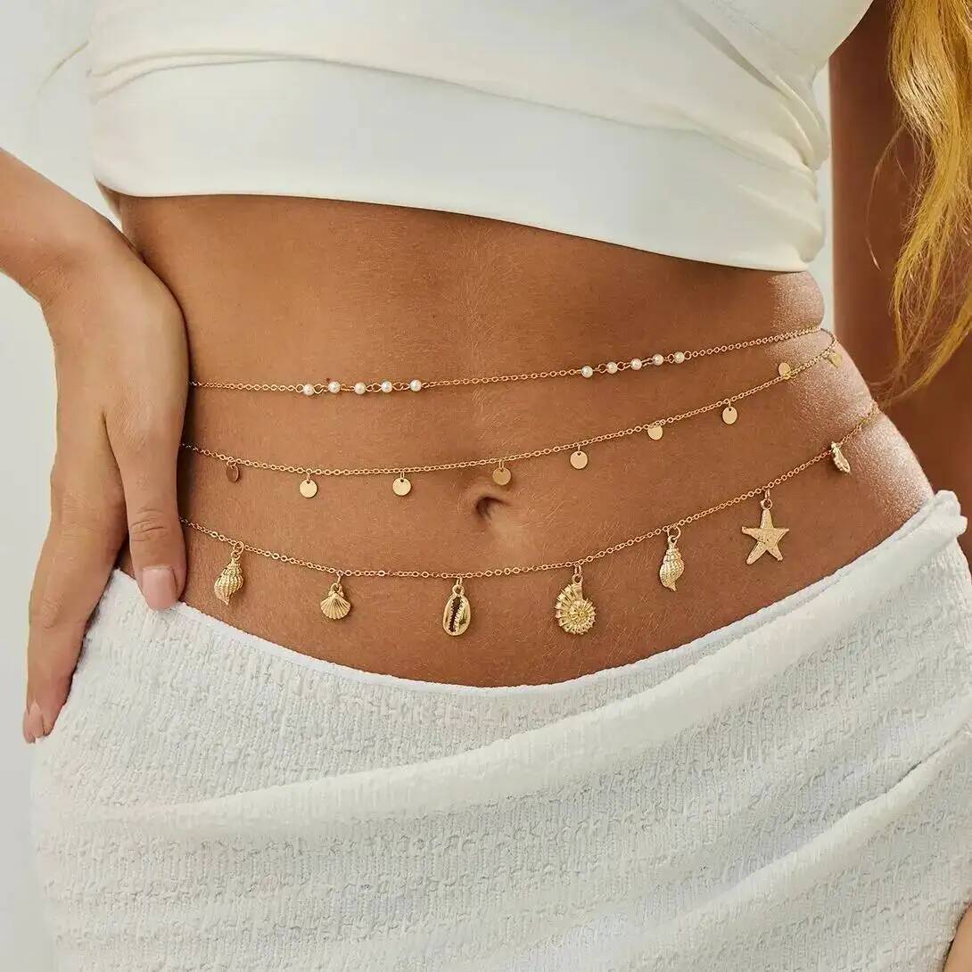 Body Jewelry For Sale - IngeSight.Z 3 unids/set Boho estrella de