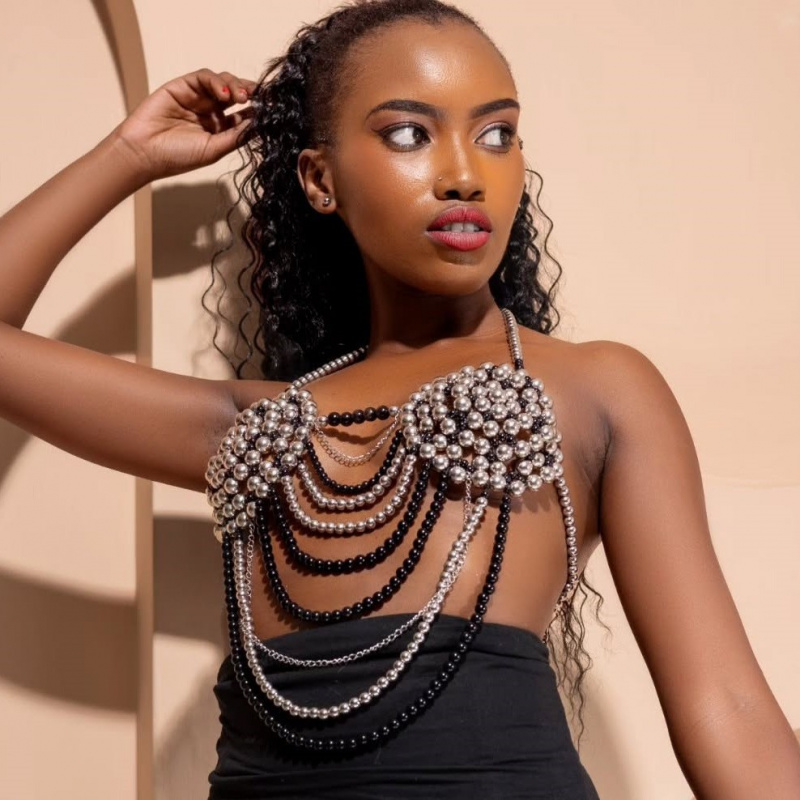 Body Jewelry Bra - Joyería para el cuerpo, bikini Sexy