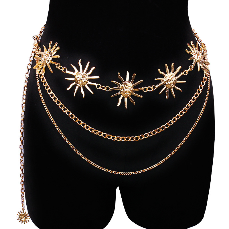 Body Jewelry For Sale - Cinturones de cintura de Metal con
