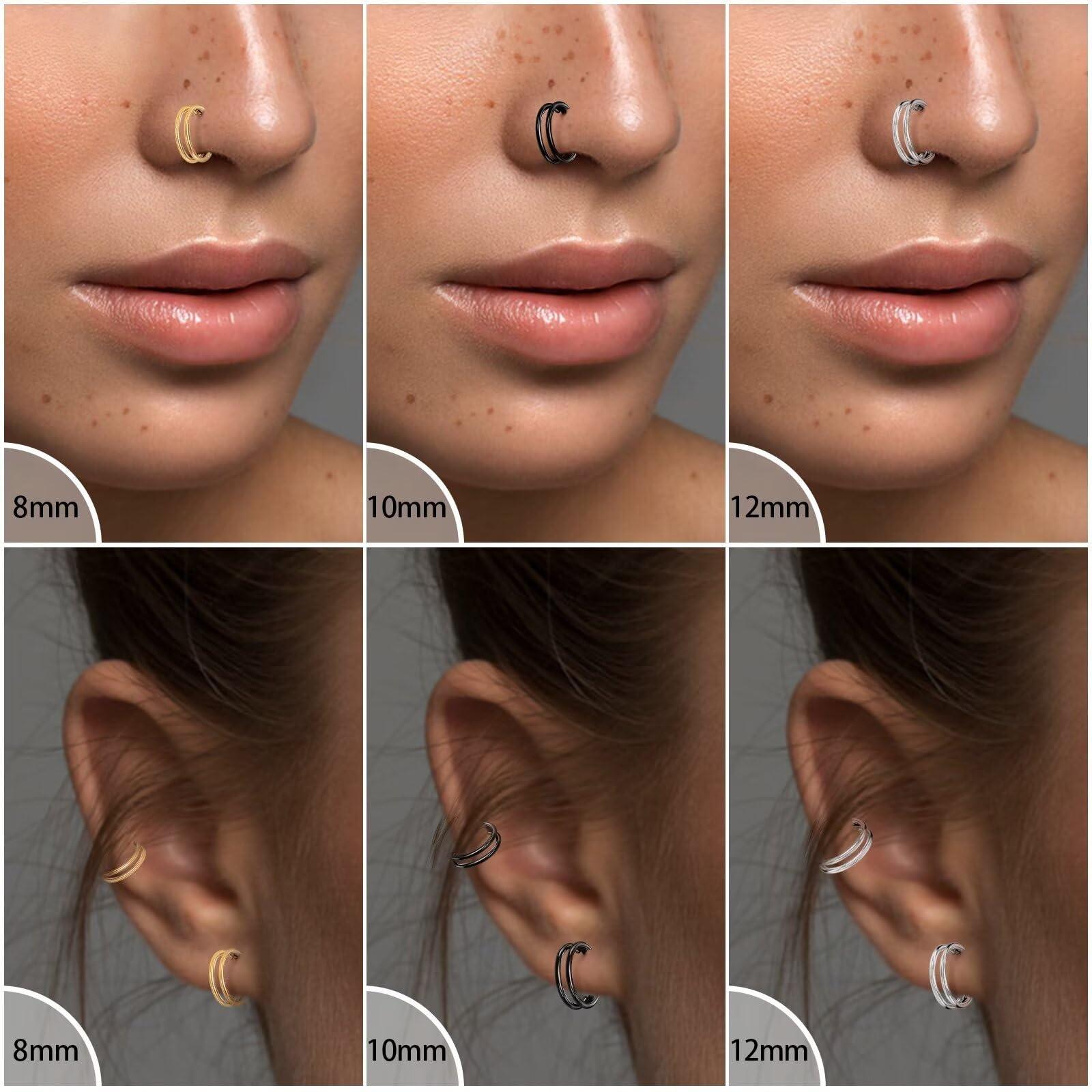 G23 titanio Concha Piercing jo - Body Jewelry Hypoallergenic reseña y precio