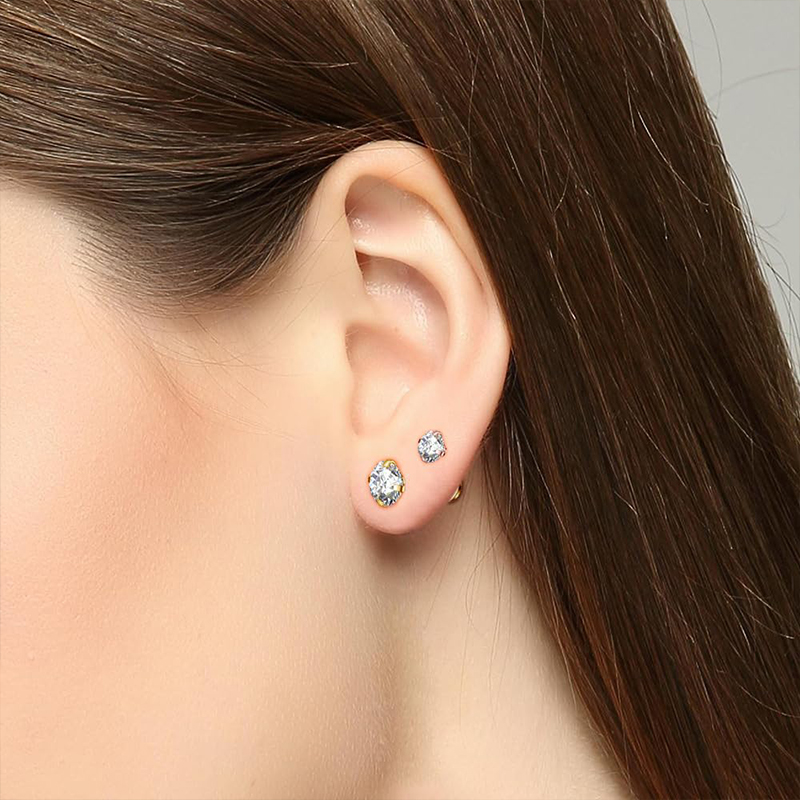 Pendientes de titanio de 16G c - Body Jewelry Labret reseña y precio