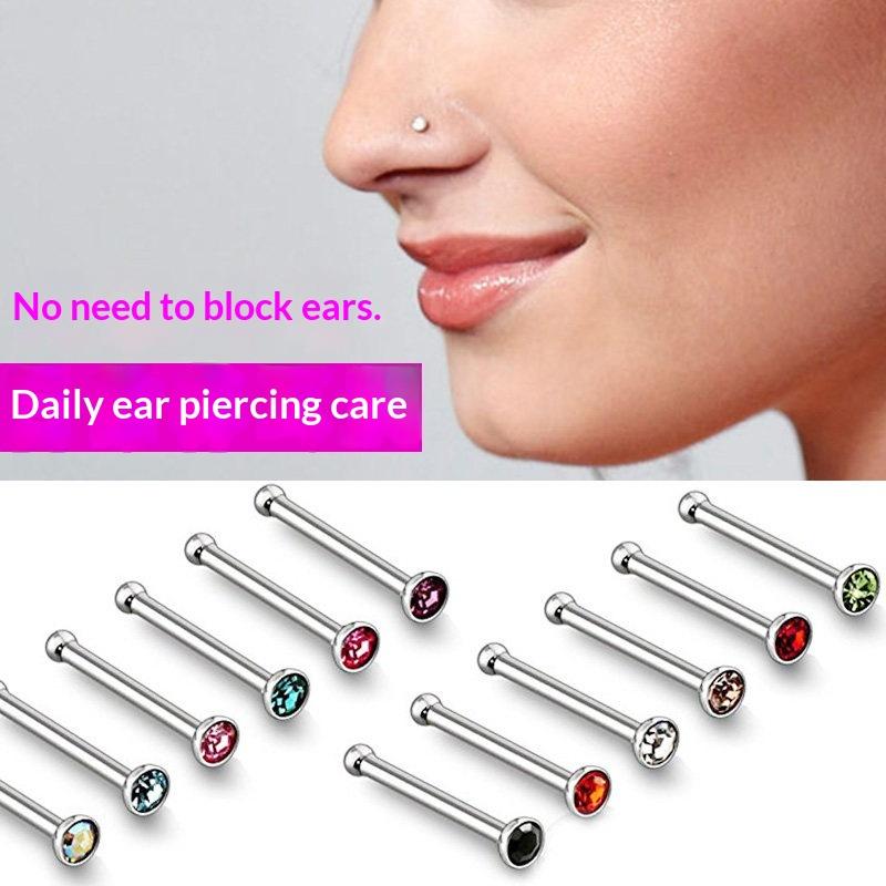 Si 60 piezas Nuevo Set de Anil - Body Jewelry Nose Studs reseña y precio