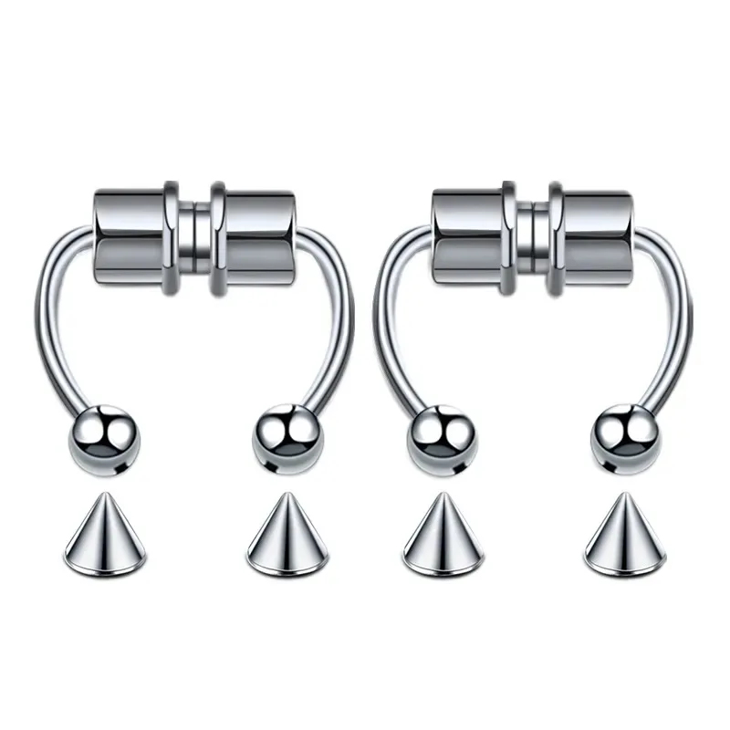 Anillos magnéticos falsos para - Body Jewelry Nose Studs reseña y precio