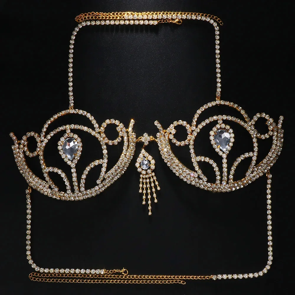 Sujetador de Bikini de diamant - Body Jewelry Bra reseña y precio