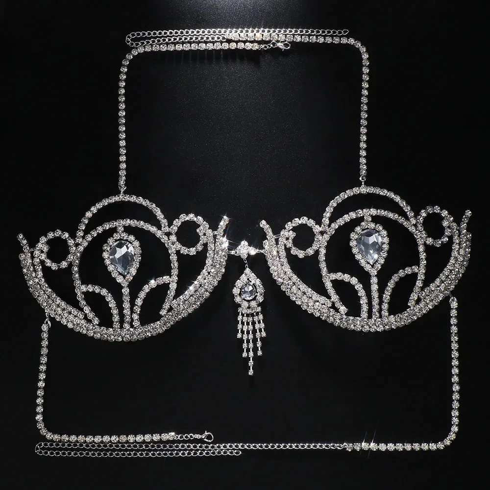 Sujetador de Bikini de diamant - Body Jewelry Bra reseña y precio