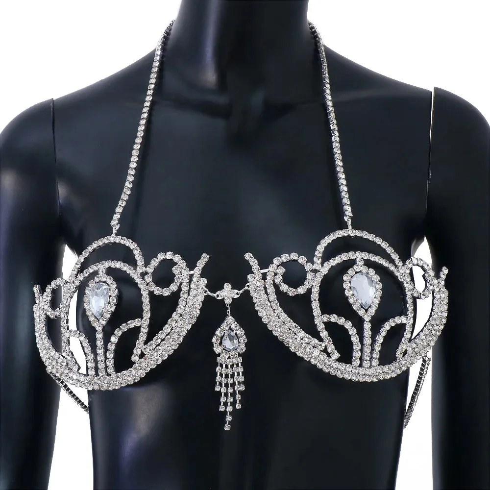 Sujetador de Bikini de diamant - Body Jewelry Bra reseña y precio