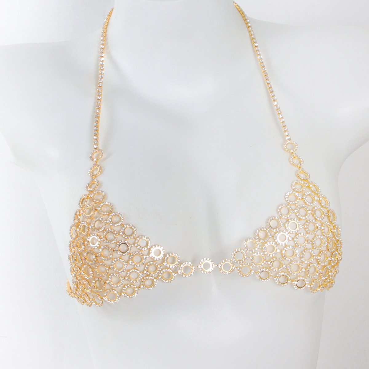 Collar de cadena de cintura de - Body Jewelry Bra reseña y precio