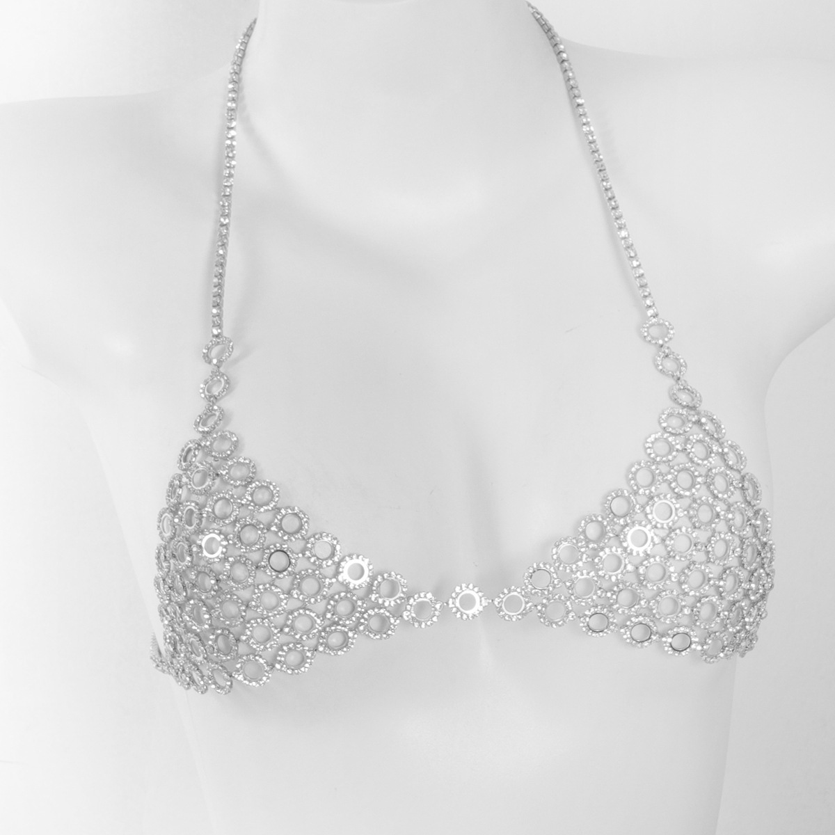 Collar de cadena de cintura de - Body Jewelry Bra reseña y precio