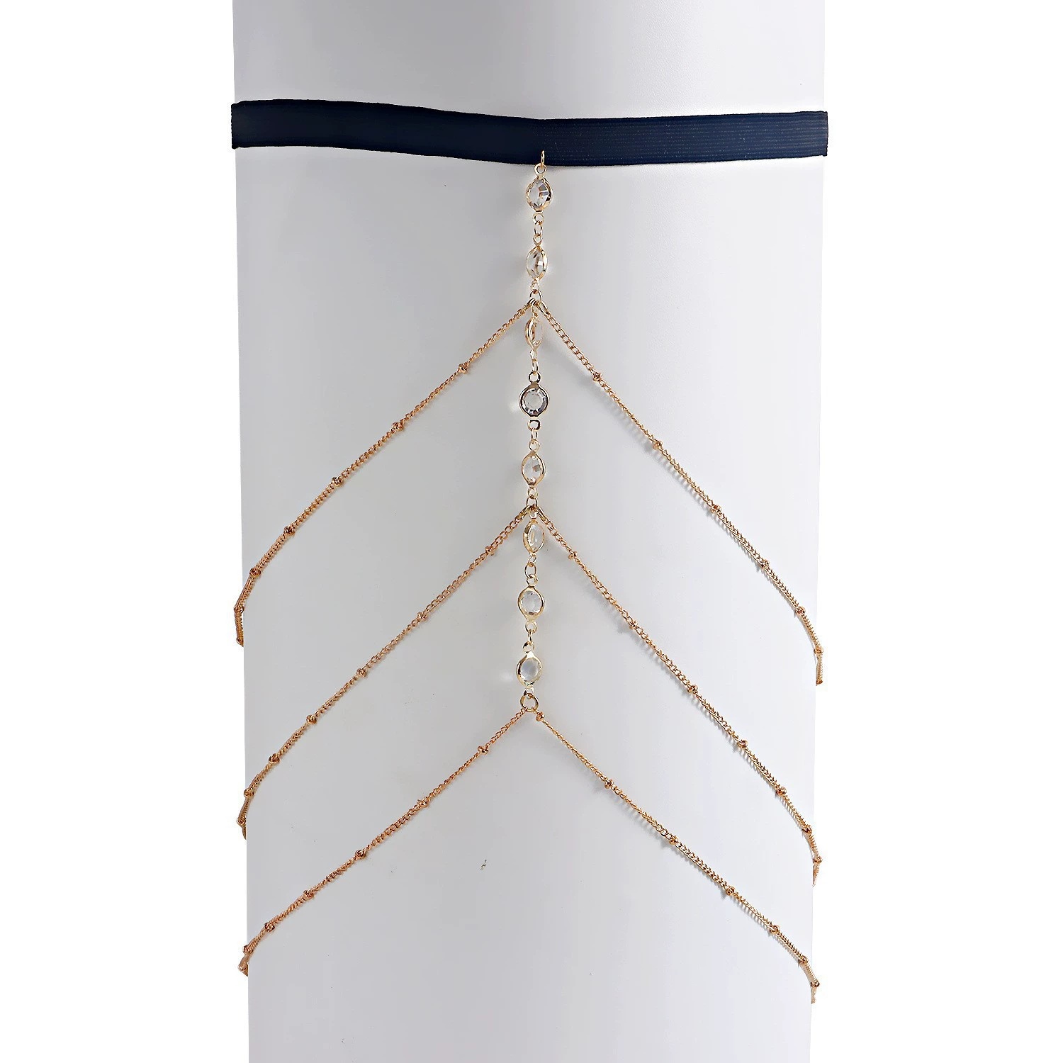 2025 nuevas mujeres bohemias m - Body Jewelry Thigh Chain reseña y precio