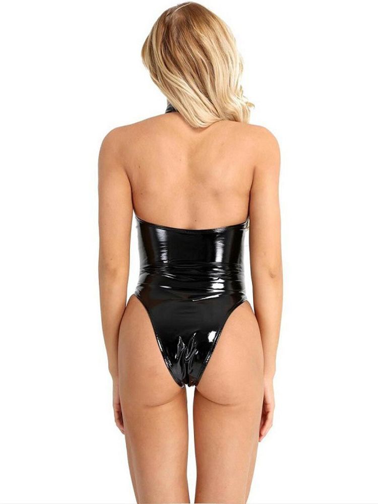 S-4XL traje de baño con cuello - Body Jewelry Waterproof reseña y precio