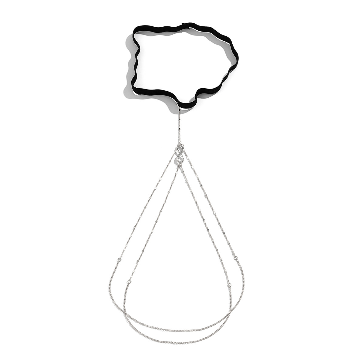 Cadena de muslo metálica elást - Body Jewelry Thigh Chain reseña y precio