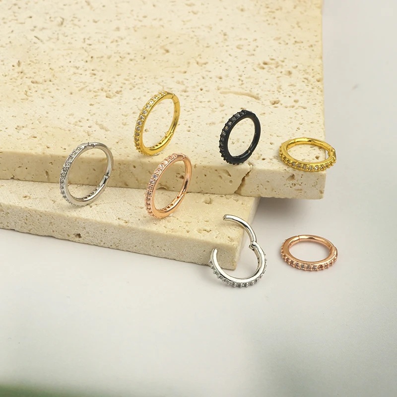 Aro de Nariz Transparente de 1 - Body Jewelry Nose Studs reseña y precio