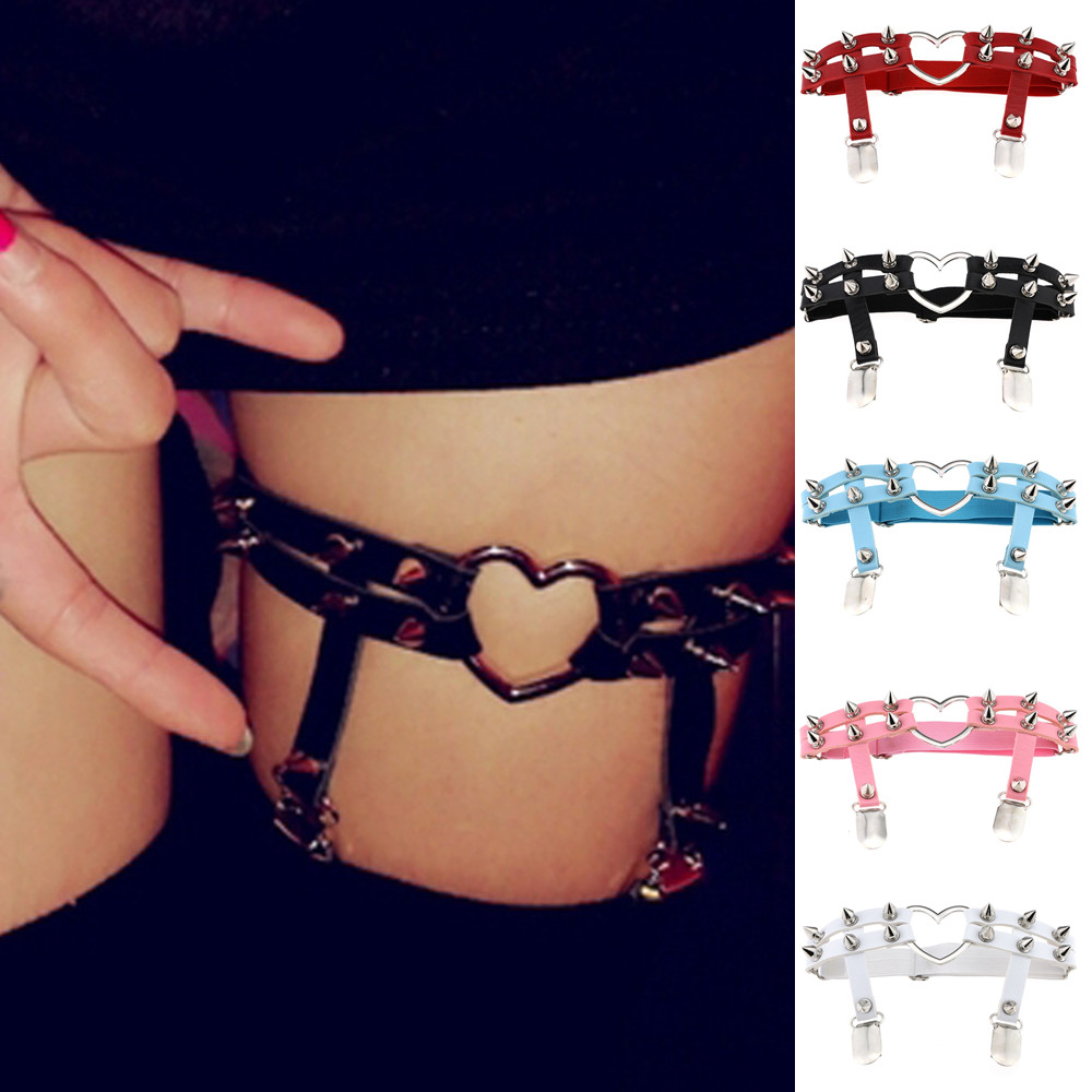 DIEZI-liguero elástico de cuer - Body Jewelry Thigh Chain reseña y precio