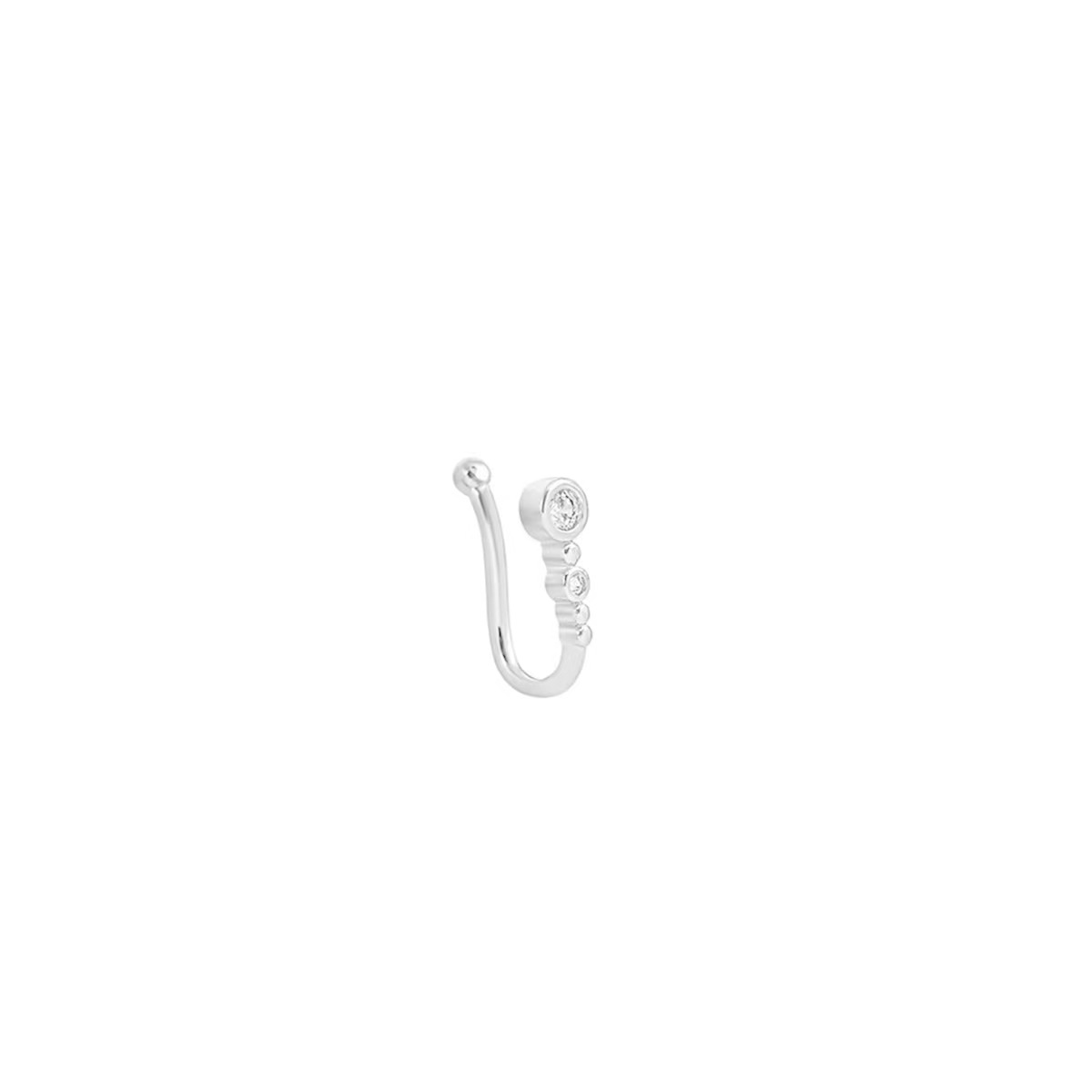 1 anillo de nariz sin perforac - Body Jewelry Nose Studs reseña y precio