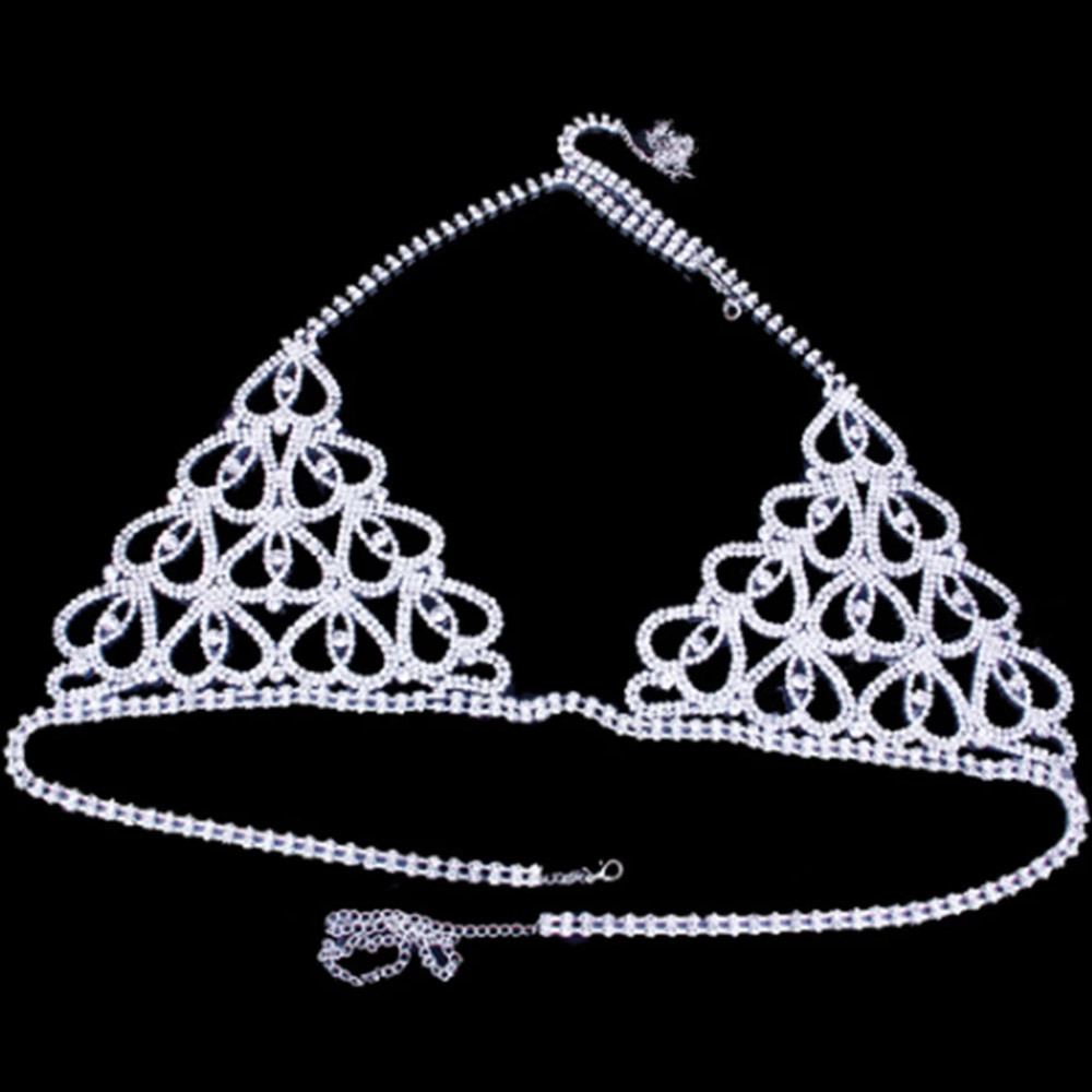 Conjunto de sujetador y Tanga  - Body Jewelry Bra reseña y precio