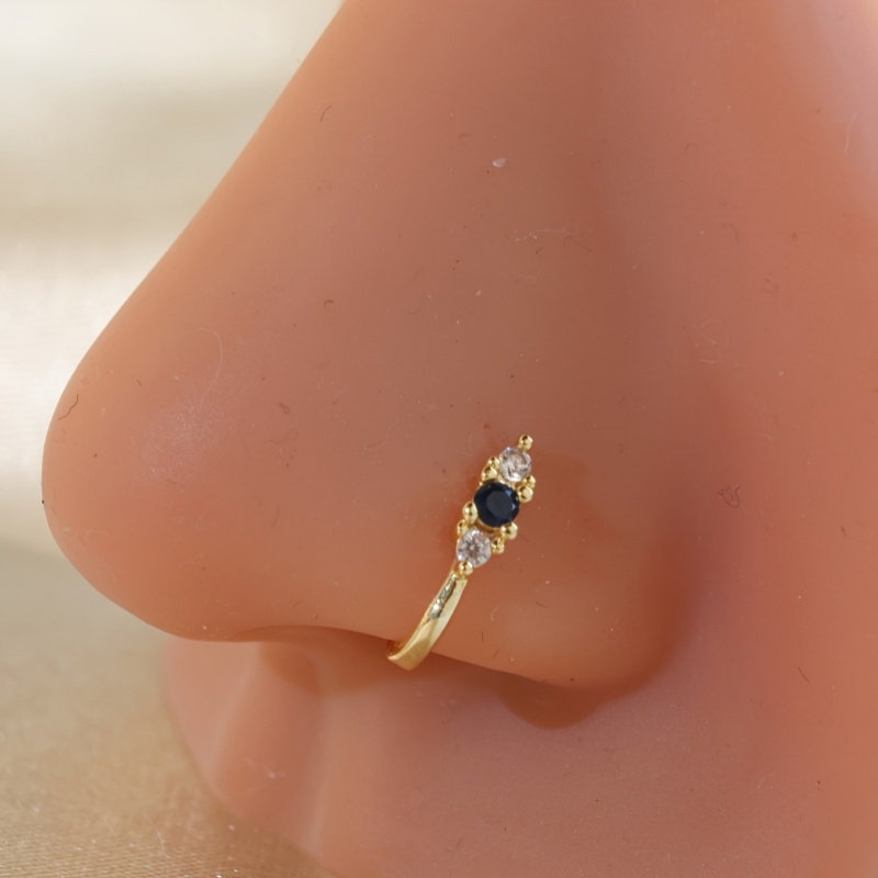Juego de 1 pieza de clip para  - Body Jewelry Nose Studs reseña y precio