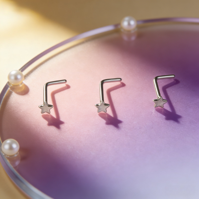 Piercing de Nariz de Acero Ino - Body Jewelry Nose Studs reseña y precio