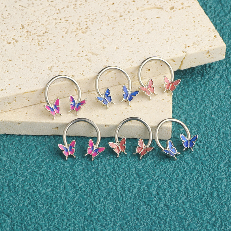 Pendientes de Aro de Acero Qui - Body Jewelry Nose Studs reseña y precio