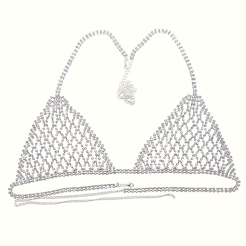Personalizado brillante platea - Body Jewelry Bra reseña y precio