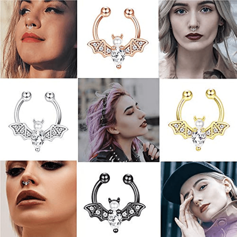 EVISPOL lindo Halloween murcié - Body Jewelry Nose Studs reseña y precio