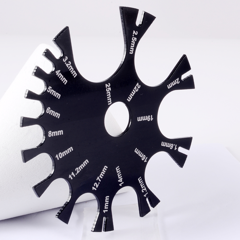 Herramienta de rueda de calibr - Body Jewelry Measurements reseña y precio