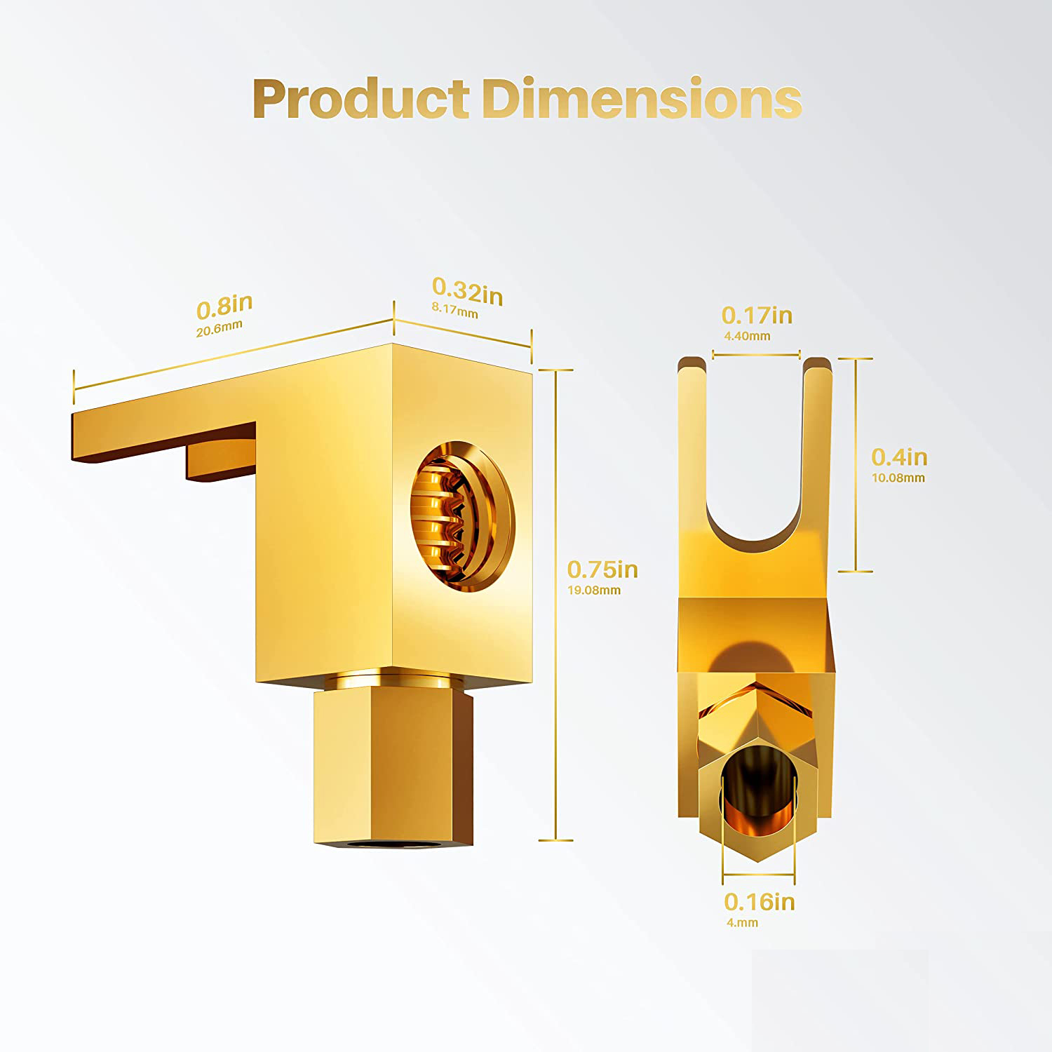 Conector Jack de horquilla de  - Body Jewelry 4 U reseña y precio