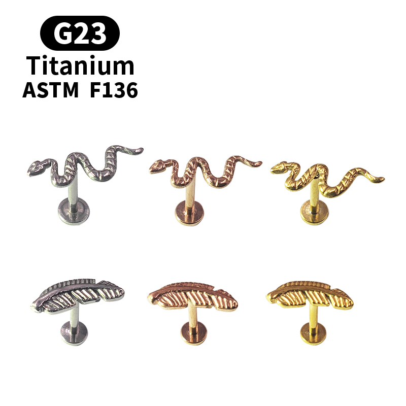 Piercings de titanio G23 Labre - Body Jewelry Labret reseña y precio