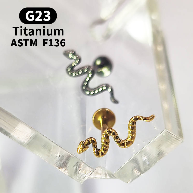 Piercings de titanio G23 Labre - Body Jewelry Labret reseña y precio