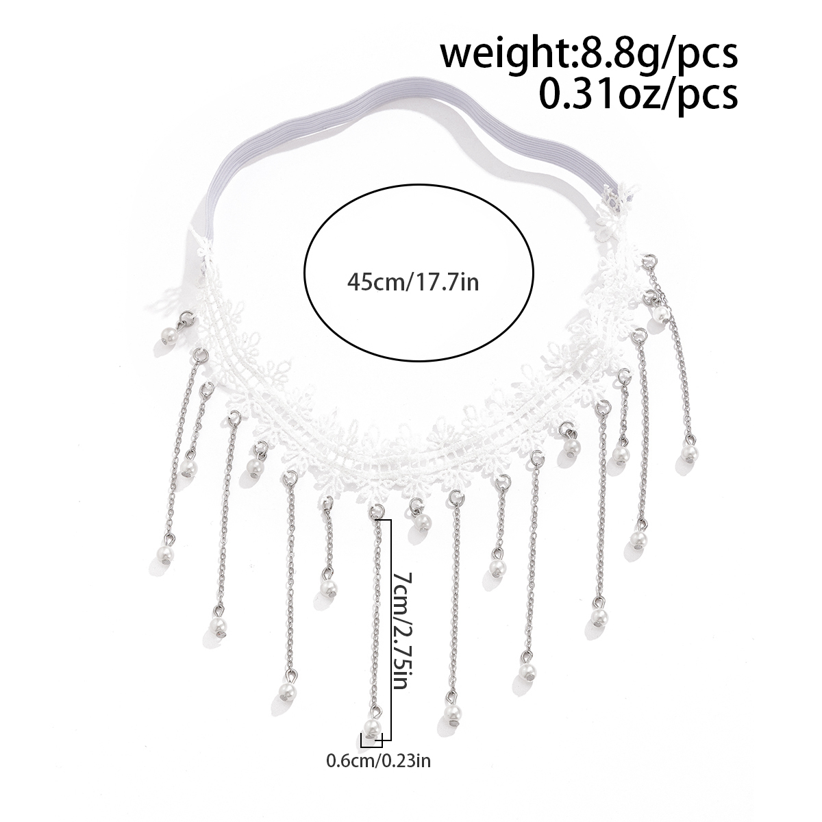 KunJoe-Cadena elástica para mu - Body Jewelry Thigh Chain reseña y precio